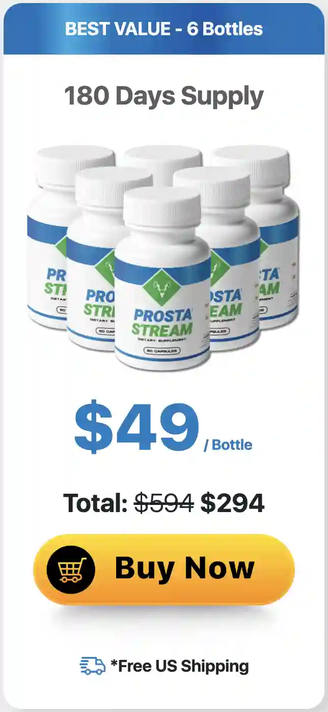 prostastream six bottles pack